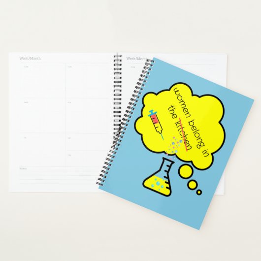 女性は研究室に所属している プランナー手帳 (ディスプレー)