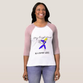 女性は私のボーイフレンド3/4の英雄です! Tシャツ (正面フル)