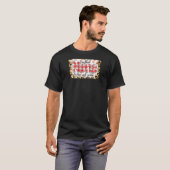 女性は私はナナごめんないLeopard Buffaごめんなさい Tシャツ (正面フル)