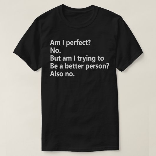 女性は私は完全ノー Tシャツ (デザイン正面)
