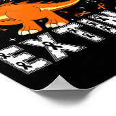 女性は絶滅した恐竜の認識度Vを作ろう ポスター (角)