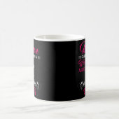 女性は自分も必要と生き延びするワインだけでは飲めない コーヒーマグカップ (中央)