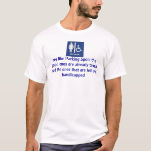 女性は駐車場のよう、ですよい物によってが…ある Tシャツ