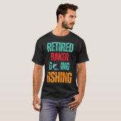 女性は魚が好き、私は怖い Tシャツ (正面フル)