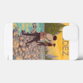 女性は魚釣り- Valdez、アラスカ--を飛ばします Case-Mate iPhoneケース (裏面 (横))