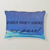 女性は、我々は枕を盗んでないひびき アクセントクッション (裏面)