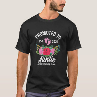 女性はAuntie Est 2022女の子Spに昇格した Tシャツ