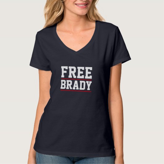女性はBradyを放します Tシャツ (正面)