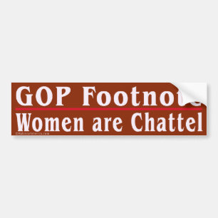 女性はChattel Bumperステッカー バンパーステッカー