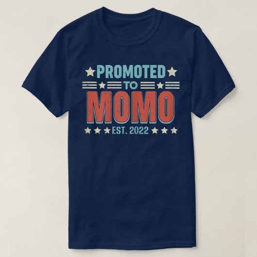 女性はMomo祖母の妊娠を明らかにするRに昇進 Tシャツ (デザイン正面)