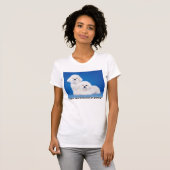 女性はTに手入れをしているProfesionalペットについて私に尋ねます Tシャツ (正面フル)