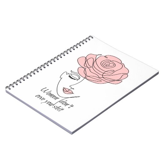 女性はYou Photo Notebookを借りていない ノートブック (左側)