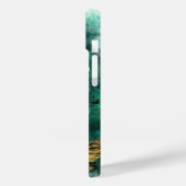 女性ひまわりiPhoneケース Case-Mate iPhoneケース (裏面 / 左)