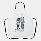 女性への投票 エプロン (正面)