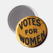 女性への投票 – マグネット (正面/裏面)