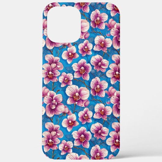 女性への贈り物にぴったりな美しい蘭のデザイン Case-Mate iPhoneケース (裏面)