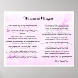 女性へ©2012年トリンカ丁寧（ポスター） ポスター