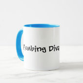 女性または女性のプラムカスタマイズバグ マグカップ (正面左)