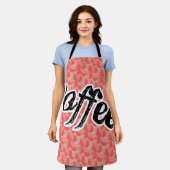 女性や男性、主婦のためのエプロン。 エプロン (着用した状態)