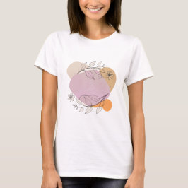 女性らしいデザインでスタイリッシュな女性に Tシャツ