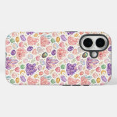 女性らしい宝石シームレス パターン Case-Mate iPhoneケース (裏面 (横))