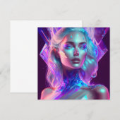 女性らしい美かわいらししいアイアート氷のガラス (正面/裏面)