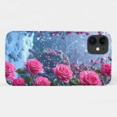 女性らしい高級バラのボタニカルデザイン Case-Mate iPhoneケース (裏面(横))