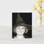 女性らしさのイメージ – 良い魔女 カード (黄色い花)