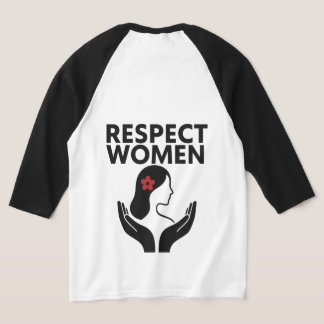 女性を尊敬する Tシャツ