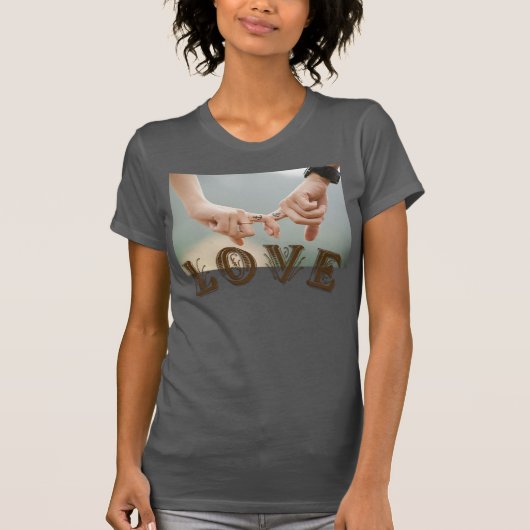 女性を愛するTシャツ Tシャツ (正面)