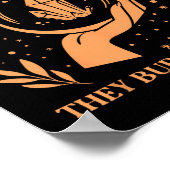 女性を焼いた魔女を燃やさなかった – フェミニストW ポスター (角)