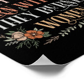 女性を焼いた魔女を燃やさなかった – フェミニストW ポスター (角)