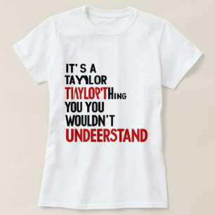 女性を理解できないのはテイラーだ Tシャツ