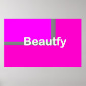 女性を美しくする ポスター (正面)