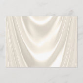 女性アイボリー金ゴールド誕生日パーティーサンキューカード サンキューカード (裏面)