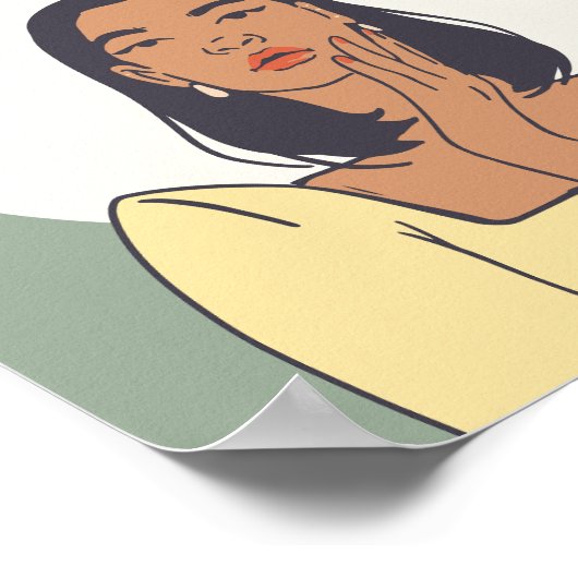 女性アウラ ポスター (角)