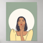 女性アウラ ポスター (正面)