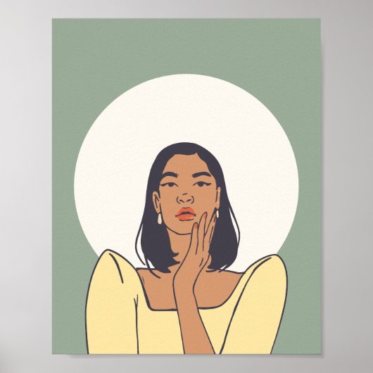 女性アウラ ポスター (正面)