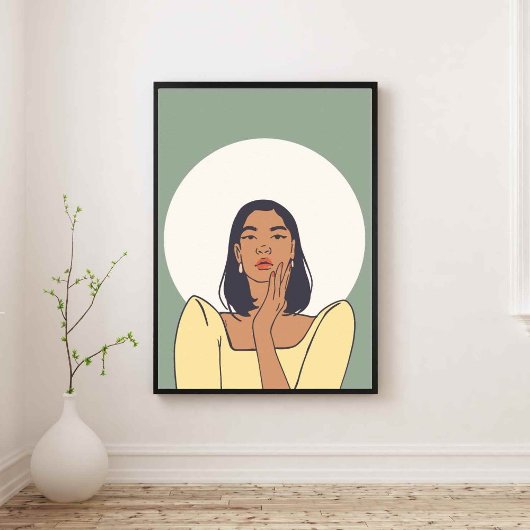 女性アウラ ポスター