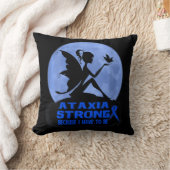 女性アタキシア認識度VネックTシャツ173 クッション (ブランケット)