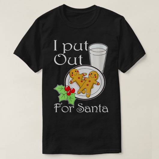女性アダルトおもしろいユーモアのクリスマスギフトホリデーI Tシャツ (デザイン正面)