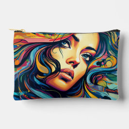 女性アトポップ・アートのルスモール アクセサリーポーチ