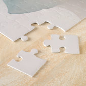 女性アートの二重の露出 ジグソーパズル (側面)