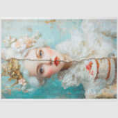 女性アートの切り離し力 薄葉紙 (正面)