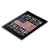 女性イエスは私の救い主であり、トランプは私の大統領である20 ノートブック (左側)