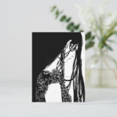 女性イラストレーションパート1 ポストカード (スタンド正面)