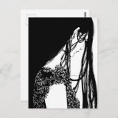 女性イラストレーションパート1 ポストカード (正面/裏面)