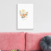 女性ウォールアート抽象芸術女性プリント キャンバスプリント (インサイチュ (リビング))