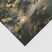 女性エレガントポートレートフローラミスティ森林湖 薄葉紙 (詳細)