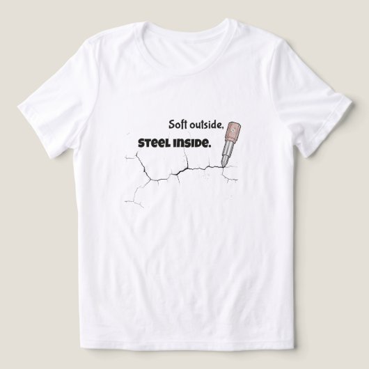 女性エンパワメント 引用服 トライブレンドTシャツ (デザイン正面)
